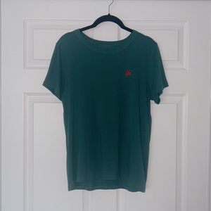 Sunday Best tee. Teal. Size L.